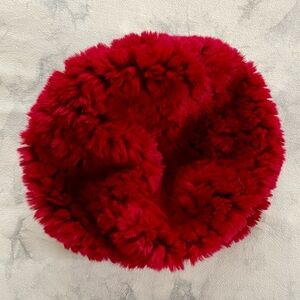 Handmade Deep Red Hat